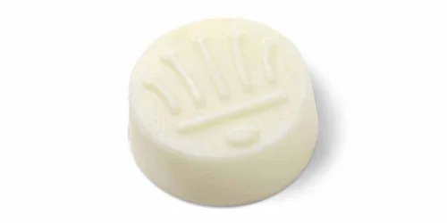Haarspülung pur - feste Haarspülung für Allergiker, sanfte Pflege von THOMA Naturpflege, rundes Conditioner-Stück ohne Duftstoffe.