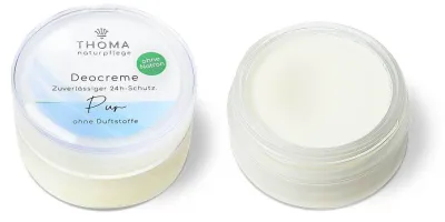 Offene Dose Deocreme