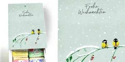 Eine wunderschöne Geschenkbox fü...
