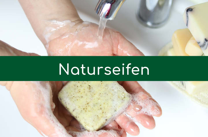 Handgesiedete Naturseifen mit Pflanzenölen und Kräutern